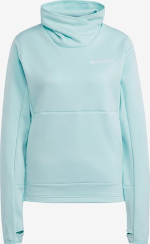 Sweat de sport 'Xperior Medium Fleece' ADIDAS TERREX en bleu : devant