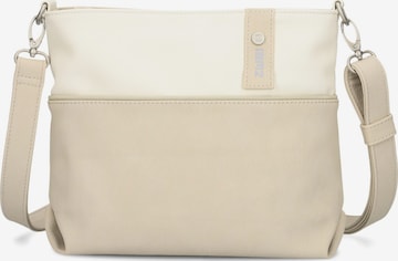 ZWEI Schoudertas 'JANA J8' in Beige: voorkant