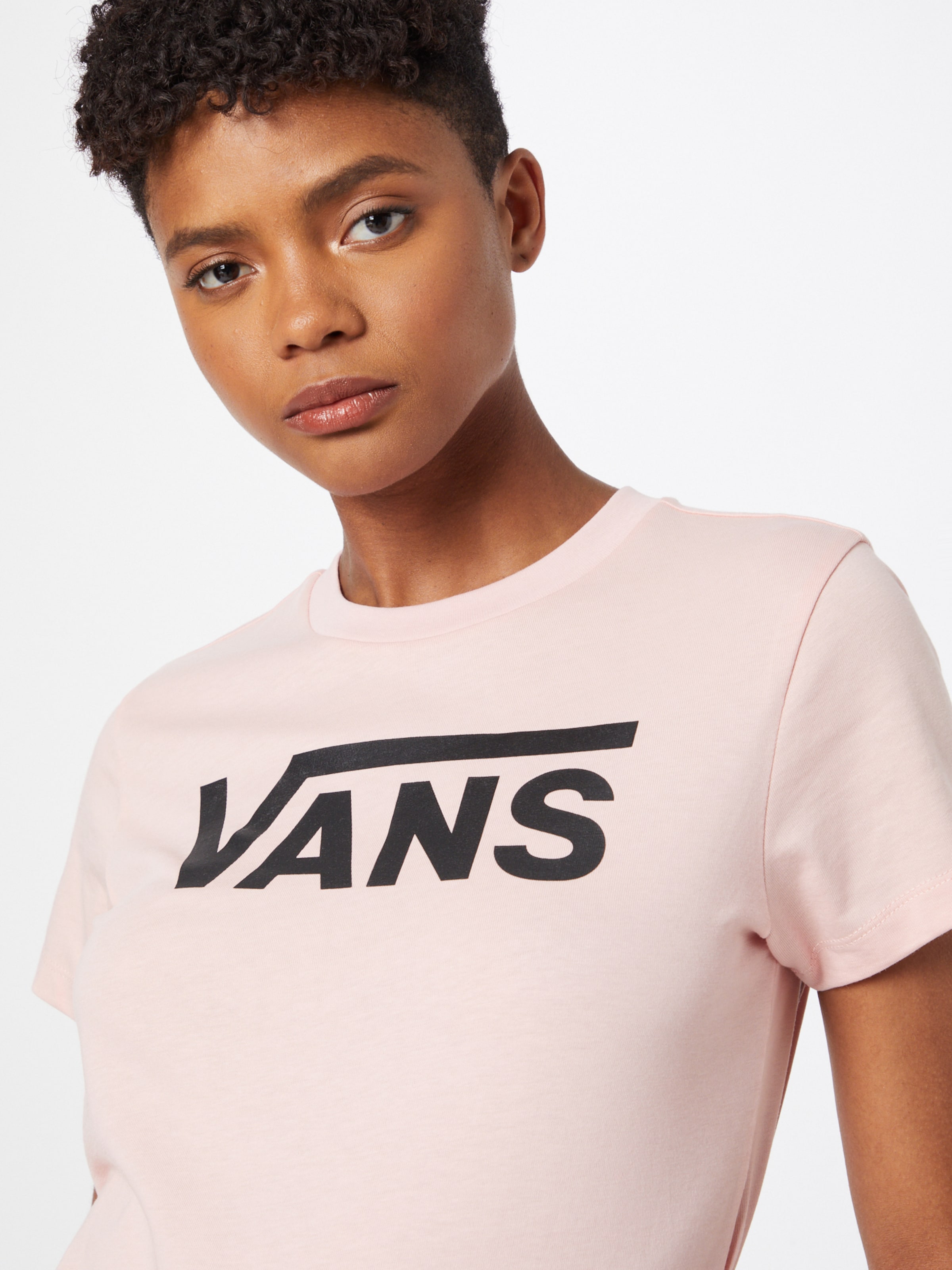 VANS T-Shirt FLYING in Rosa 