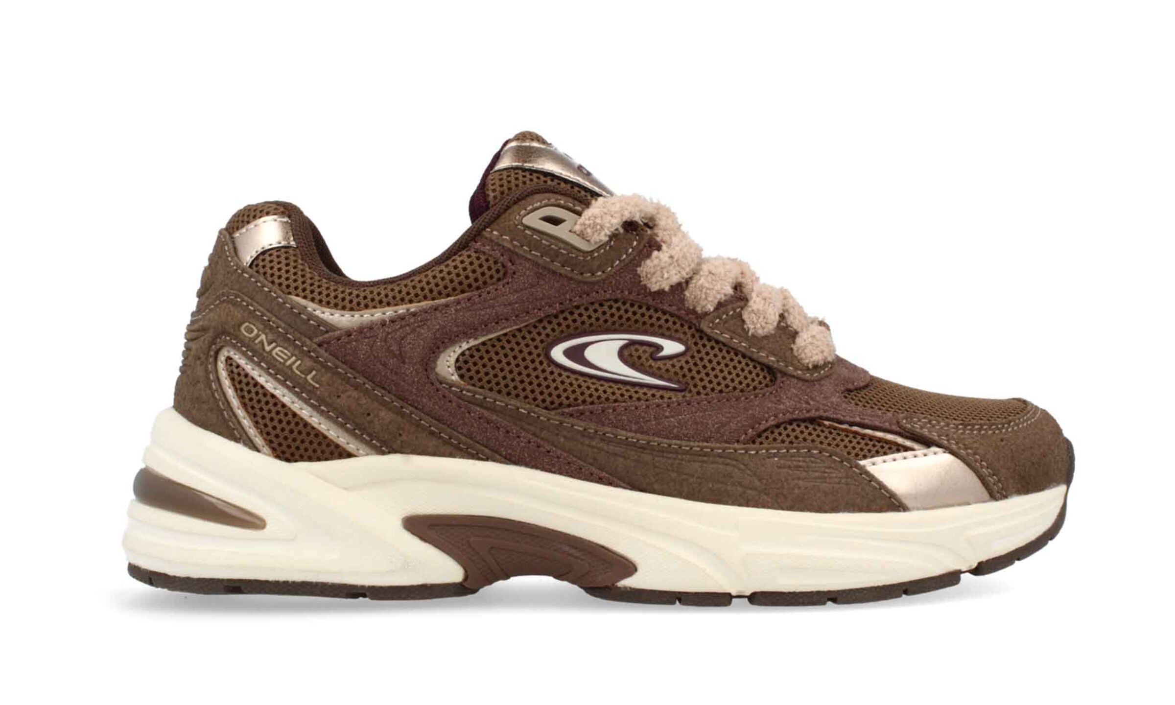 O'NEILL Sneakers in 36 in Brown / Chestnut brown / Gold / White, Item view