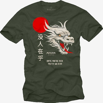 MAKAYA Shirt in Green: front