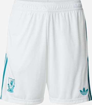 ADIDAS PERFORMANCEregular Sportske hlače 'Liverpool FC' - bijela boja: prednji dio