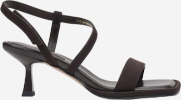 Sandales '203-24106-03' Estro en marron : devant