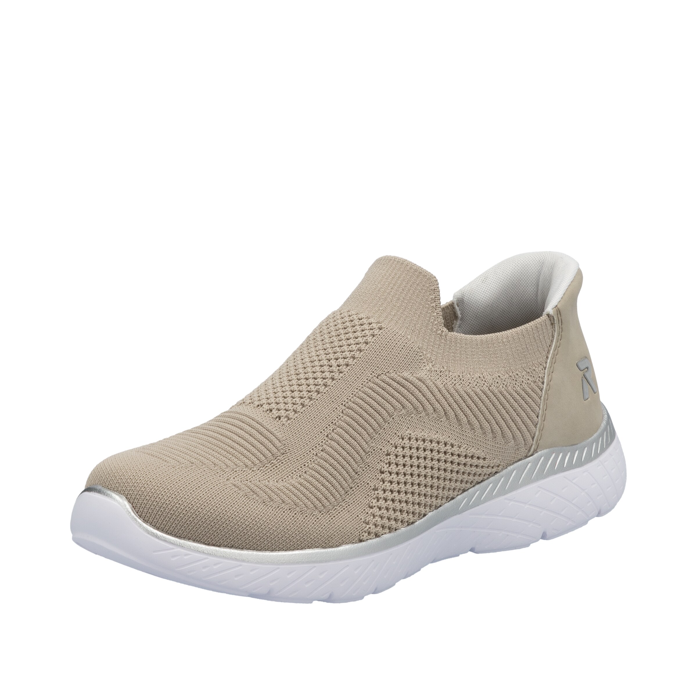 Slip on Rieker Sport en beige : devant