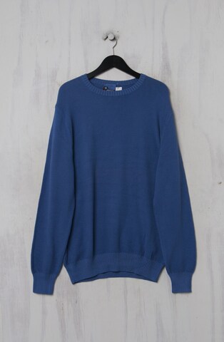 HERITAGE Baumwoll-Pullover XL in Blau: predná strana