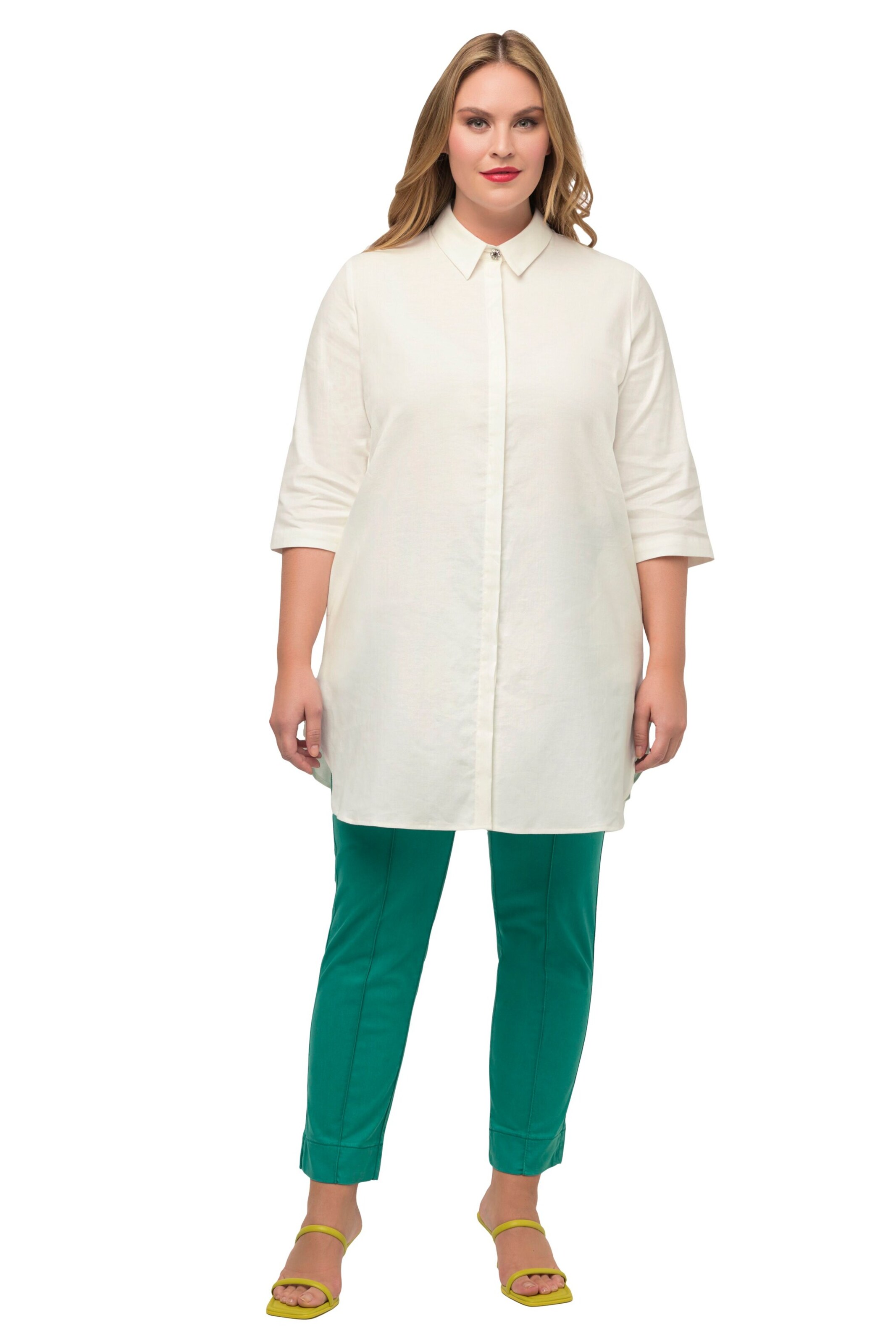 Ulla Popken Bluse in Weiß