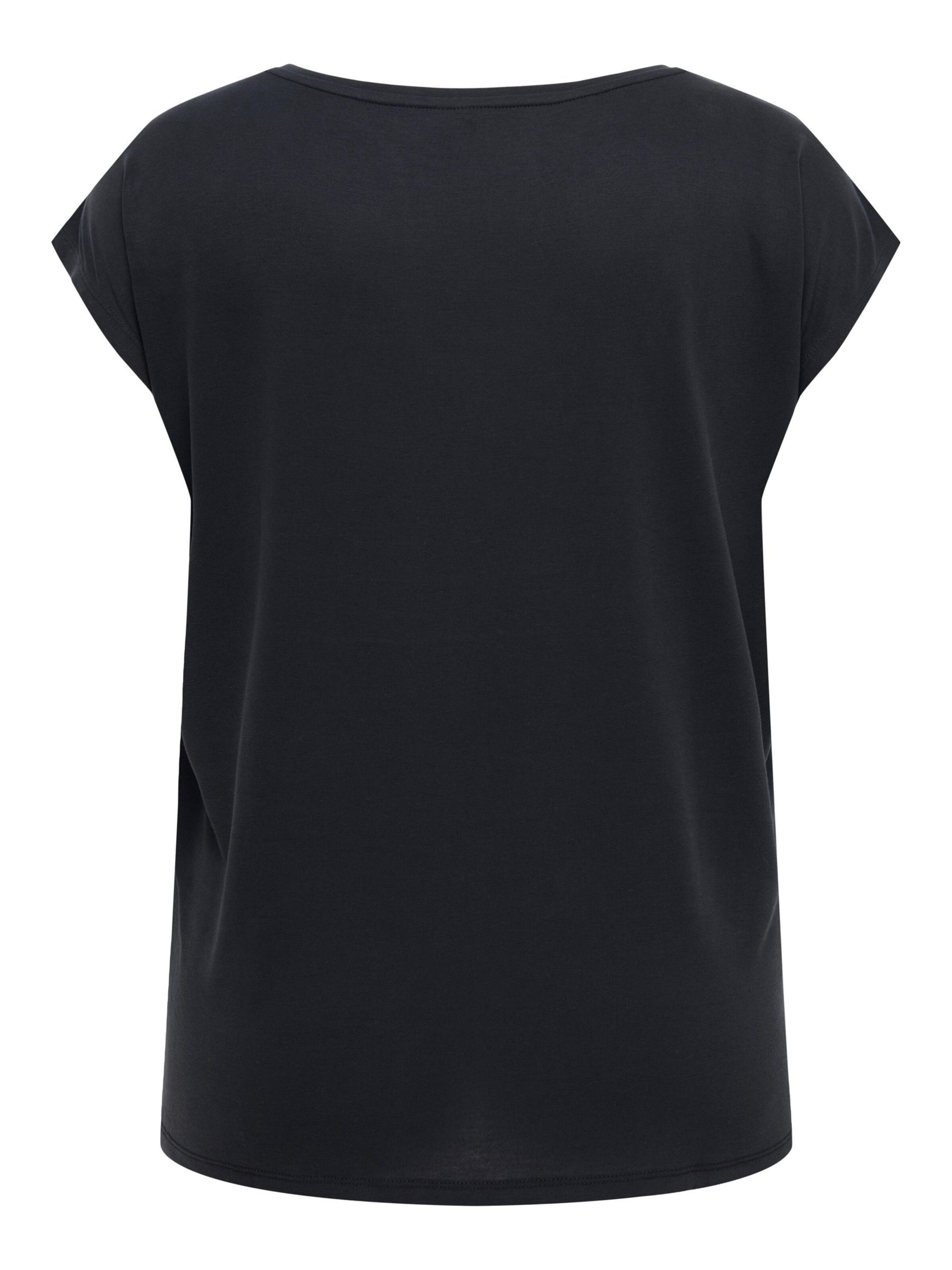 ONLY Carmakoma - Camiseta 'CARNicky' en negro