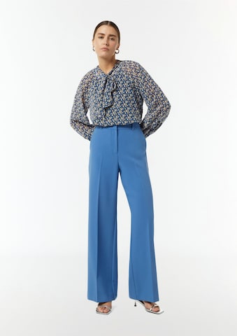 COMMA Bluse in Blau
