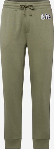 Tapered Pantaloni 'HERITAGE' di GAP in verde: frontale