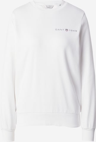 GANT Sweatshirt in White: front