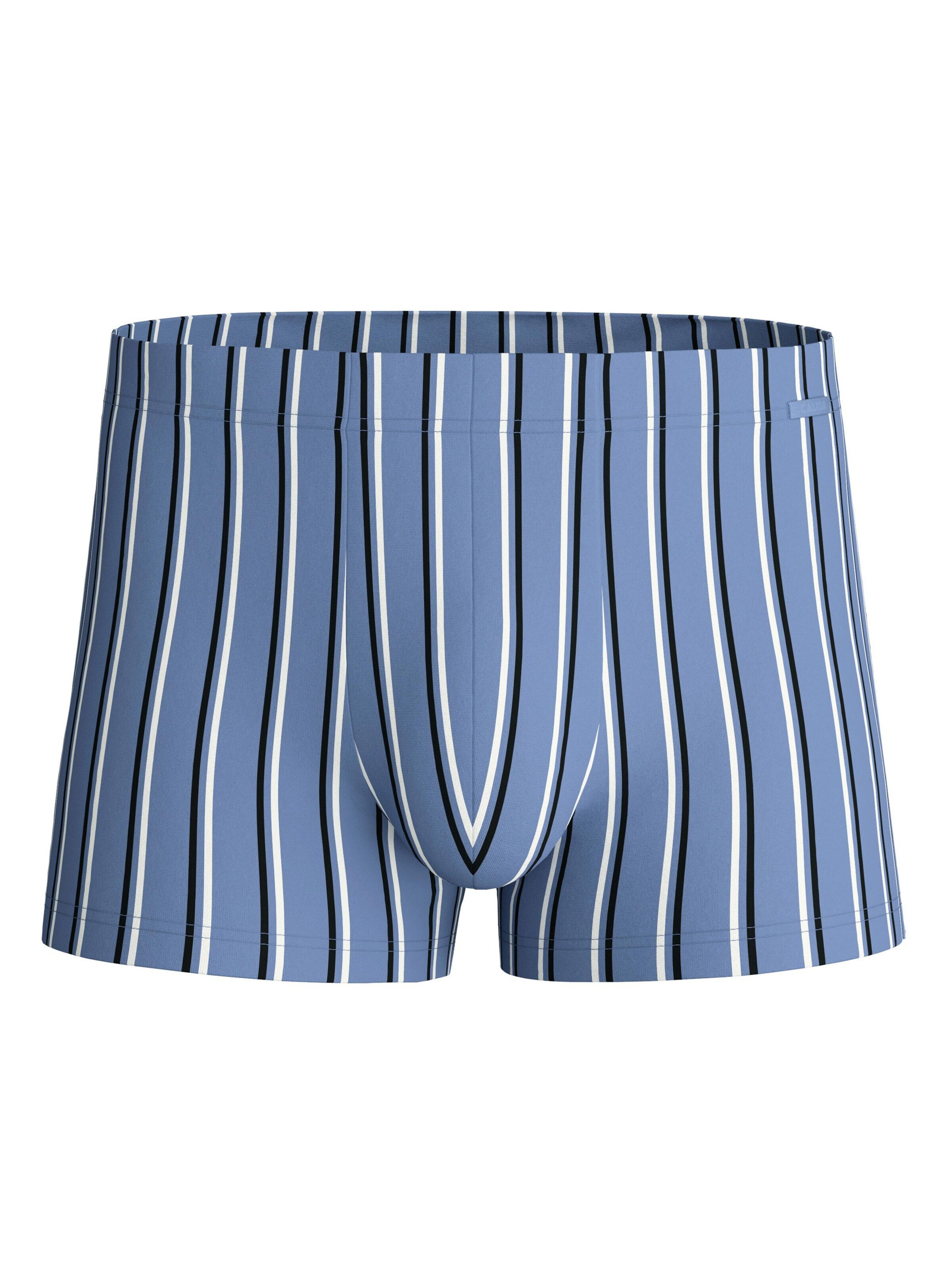CALIDA Boxer shorts 'Grafic Cotton' in Blue: front