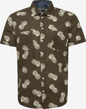 BLEND Button Up Shirt in Green: front