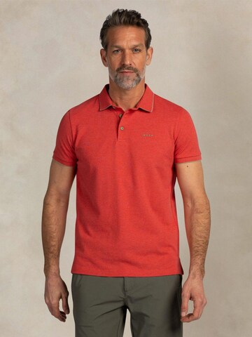 NZA New Zealand Auckland Shirt 'Henley' in Red