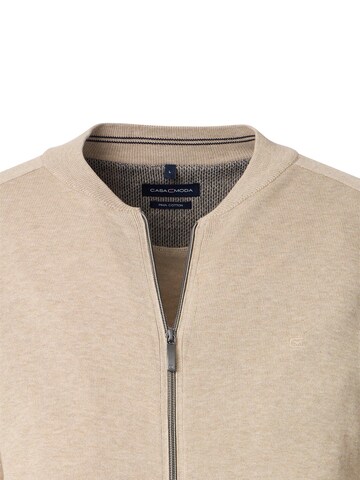 CASAMODA Knit Cardigan 'Basic' in Beige