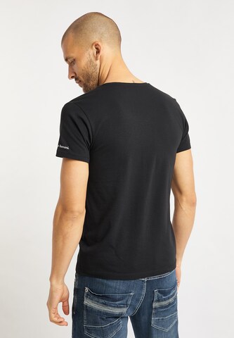 T-Shirt 'Rodriguez' Bruno Banani en noir
