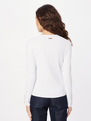 MICHAEL Michael Kors Knit Cardigan in White