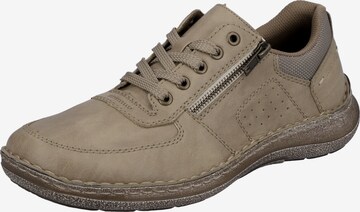 Rieker Athletic Lace-Up Shoes in Brown: front