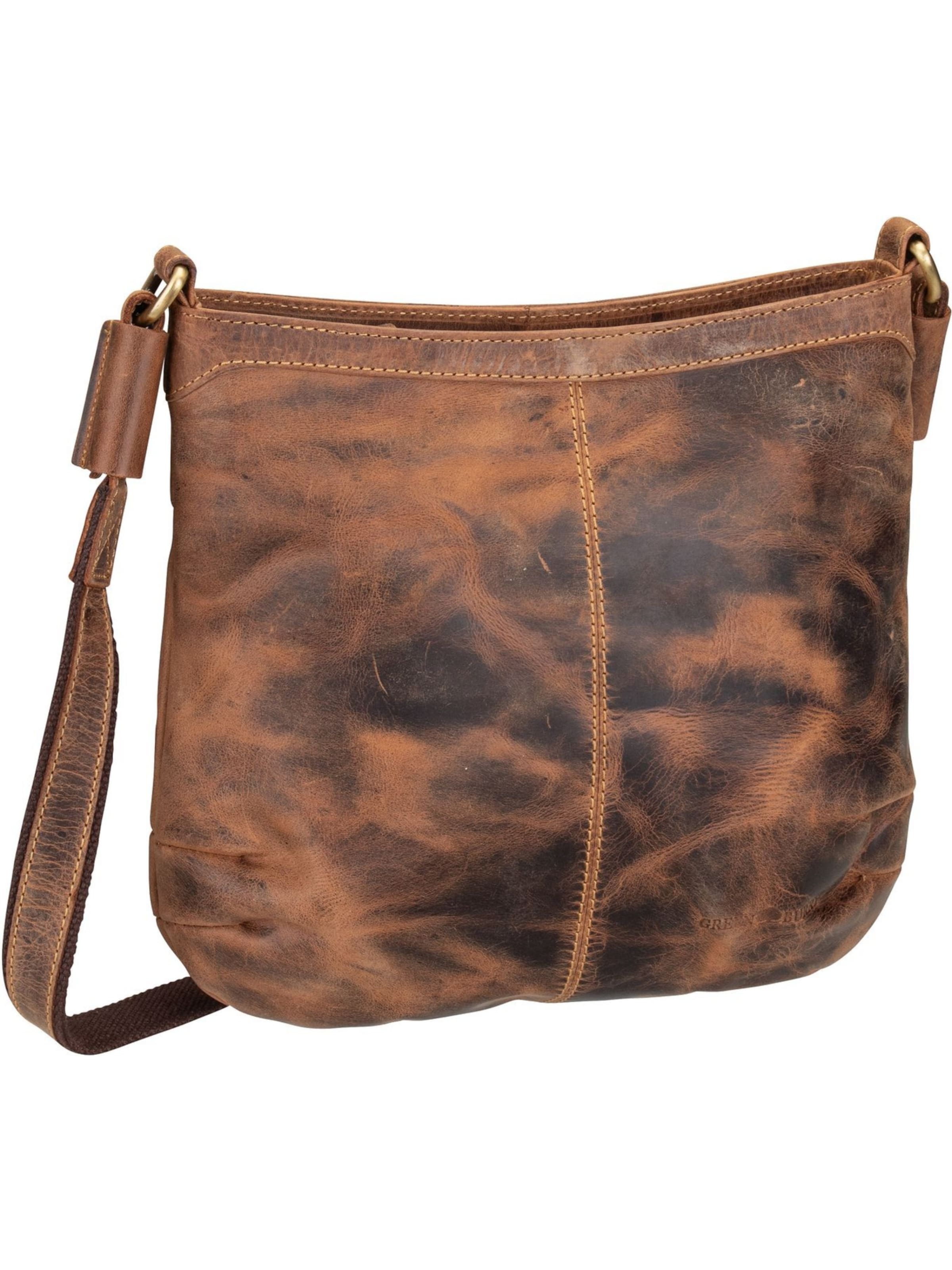 GREENBURRY Umhängetasche ' Vintage 1655A ' in Braun: Vorderseite