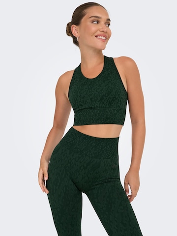 ONLY PLAY Bralette Sports bra 'ONPDaisy-2-Betty' in Green