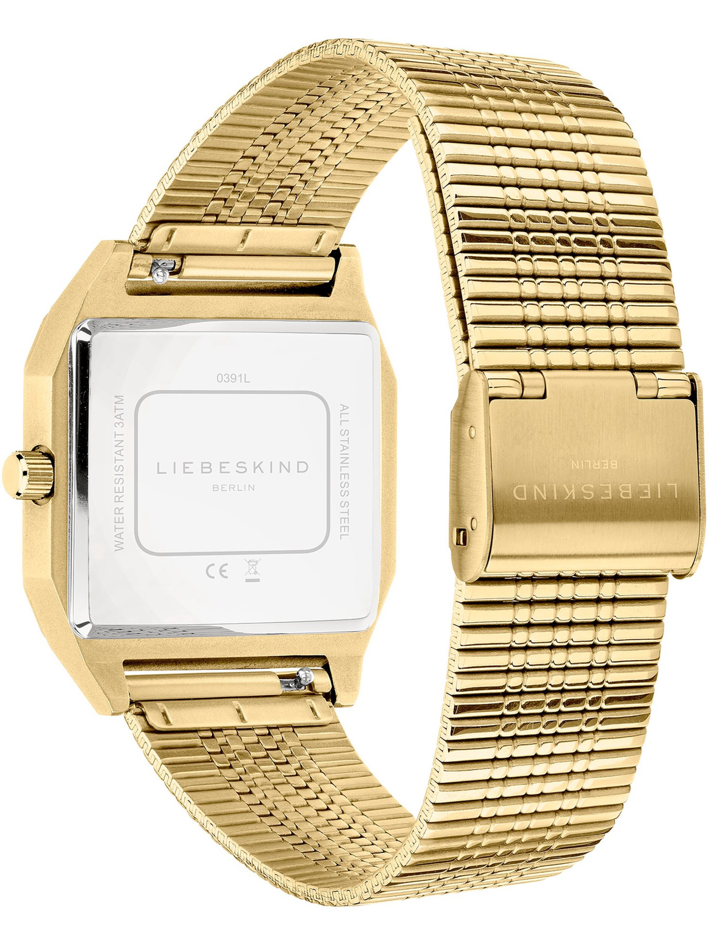 Montre à affichage analogique Liebeskind Berlin en or