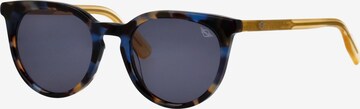 MINI Eyewear Sonnenbrille in Blau: Vorderseite