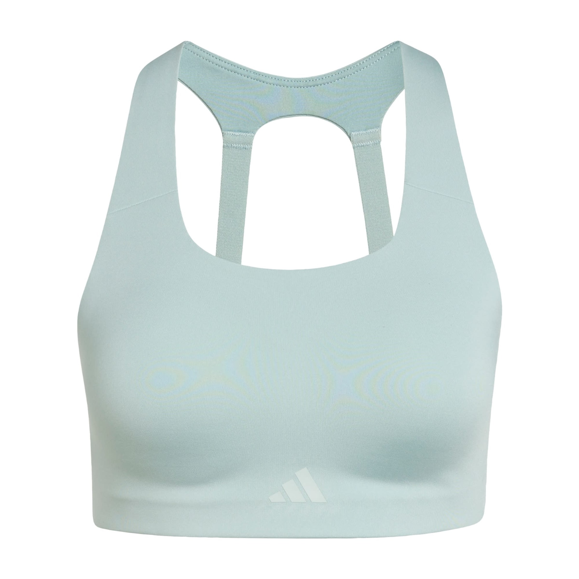 ADIDAS PERFORMANCE - Bustier Sujetador deportivo 'Optime Power' en verde: frente