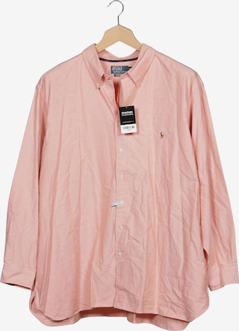 Polo Ralph Lauren Hemd 4XL in Pink: Vorderseite