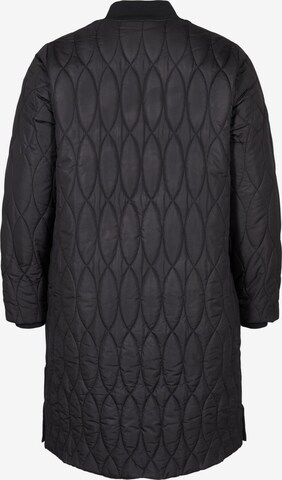 Zizzi Winter Jacket 'CAMP' in Black