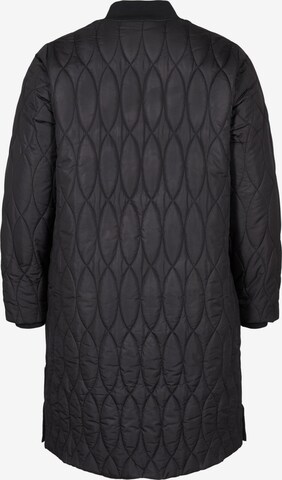 Veste d’hiver 'CAMP' Zizzi en noir