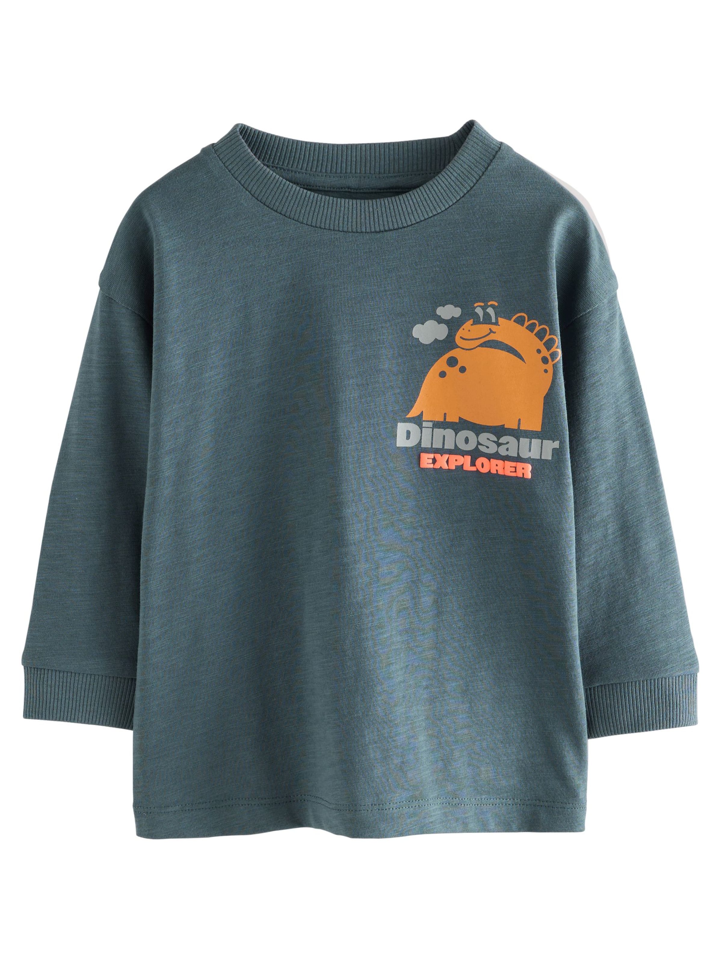 Next Shirt in Grey / Fir / Orange, Item view