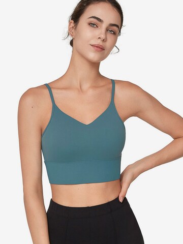 Yvette Sports Bralette Sports bra 'Moonlight' in Blue: front