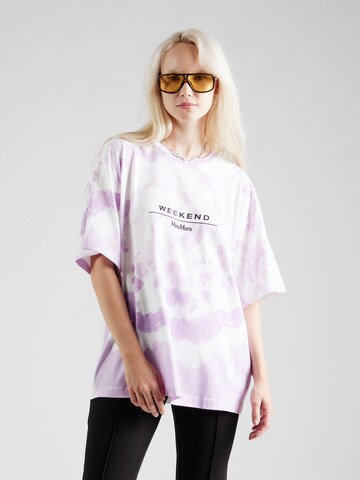 Weekend Max Mara - Camiseta talla grande 'XANADU' en blanco: frente