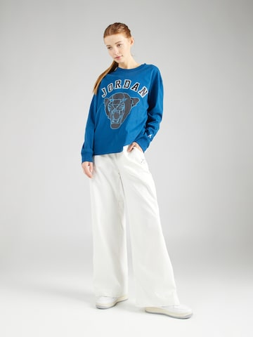 Jordan Wide leg Broek in Wit