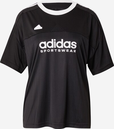 ADIDAS SPORTSWEAR Λειτουργικό μπλουζάκι 'TIRO' σε μαύρο / λευκό, Άποψη προϊόντος