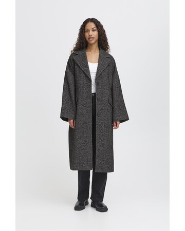 ICHI Tussenmantel 'IHEMMALU JA3' in Grijs: voorkant