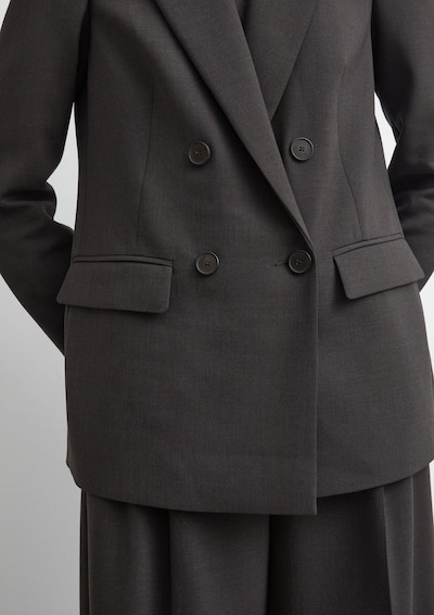 COMMA Blazer in 32 in dunkelbraun, Produktansicht