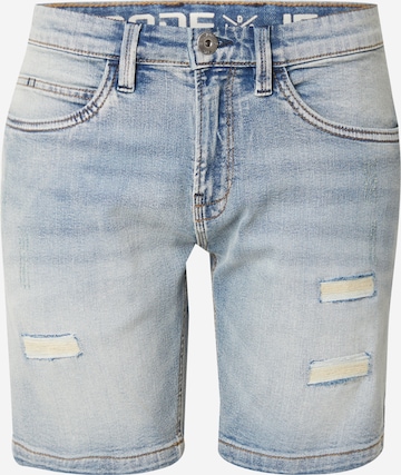 Jean 'INSejer' INDICODE JEANS en bleu : devant