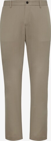 Coupe slim Pantalon Boggi Milano en beige : devant