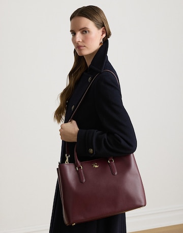 Borsa a mano 'MARCY' di Lauren Ralph Lauren in rosso