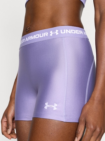 UNDER ARMOUR Skinny Športne hlače | vijolična barva