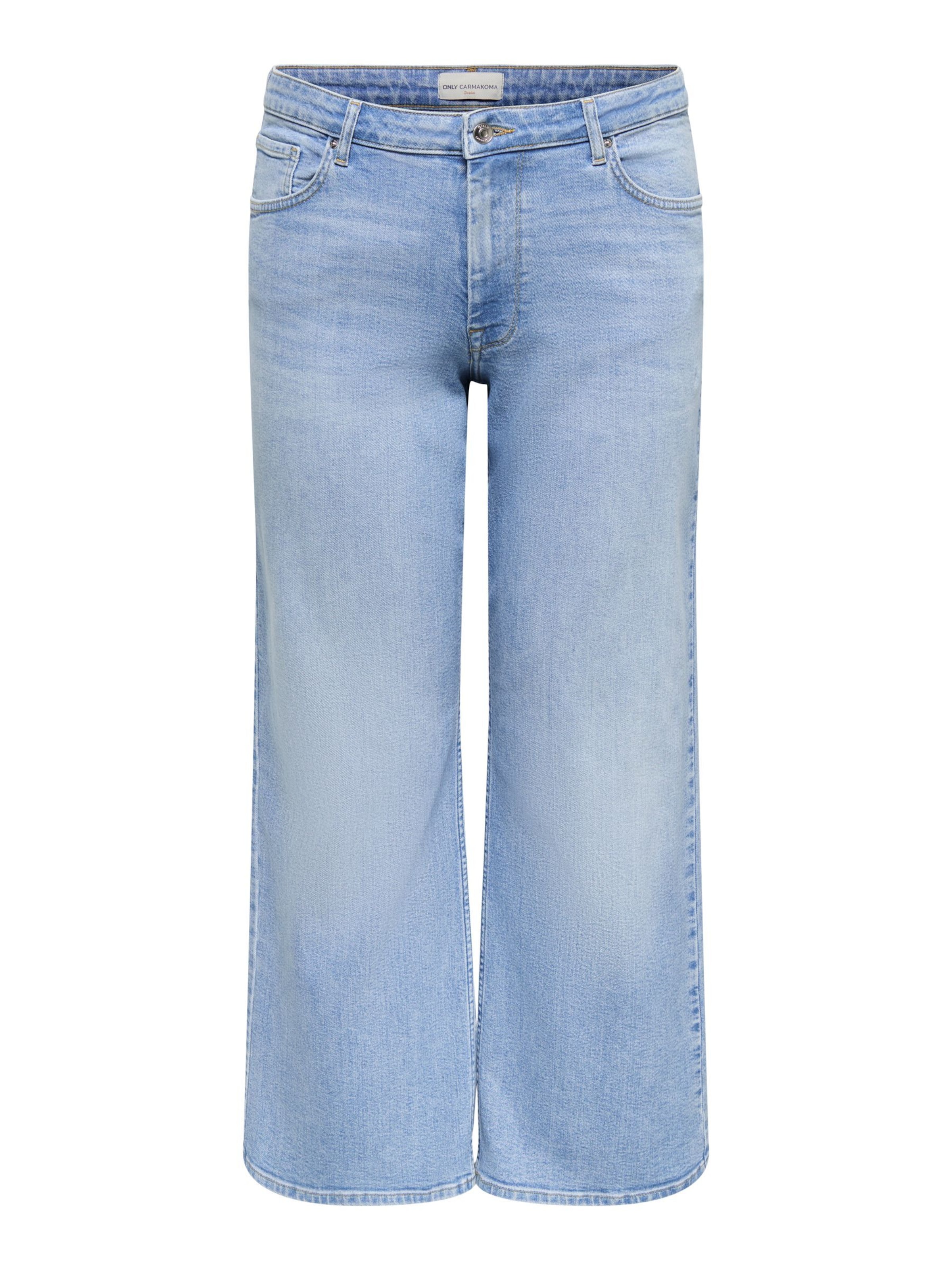 ONLY Carmakoma Jeans i blå: forside