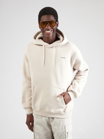 HOLLISTER Sweatshirt i beige: framsida