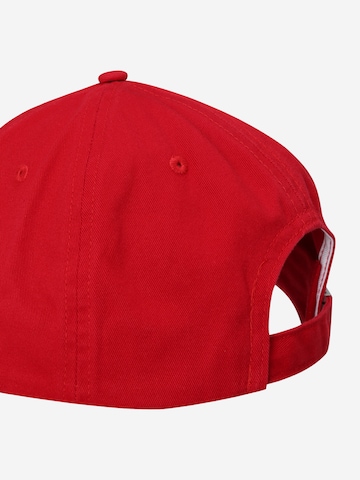 Tommy Jeans - Boné 'Heritage' em vermelho