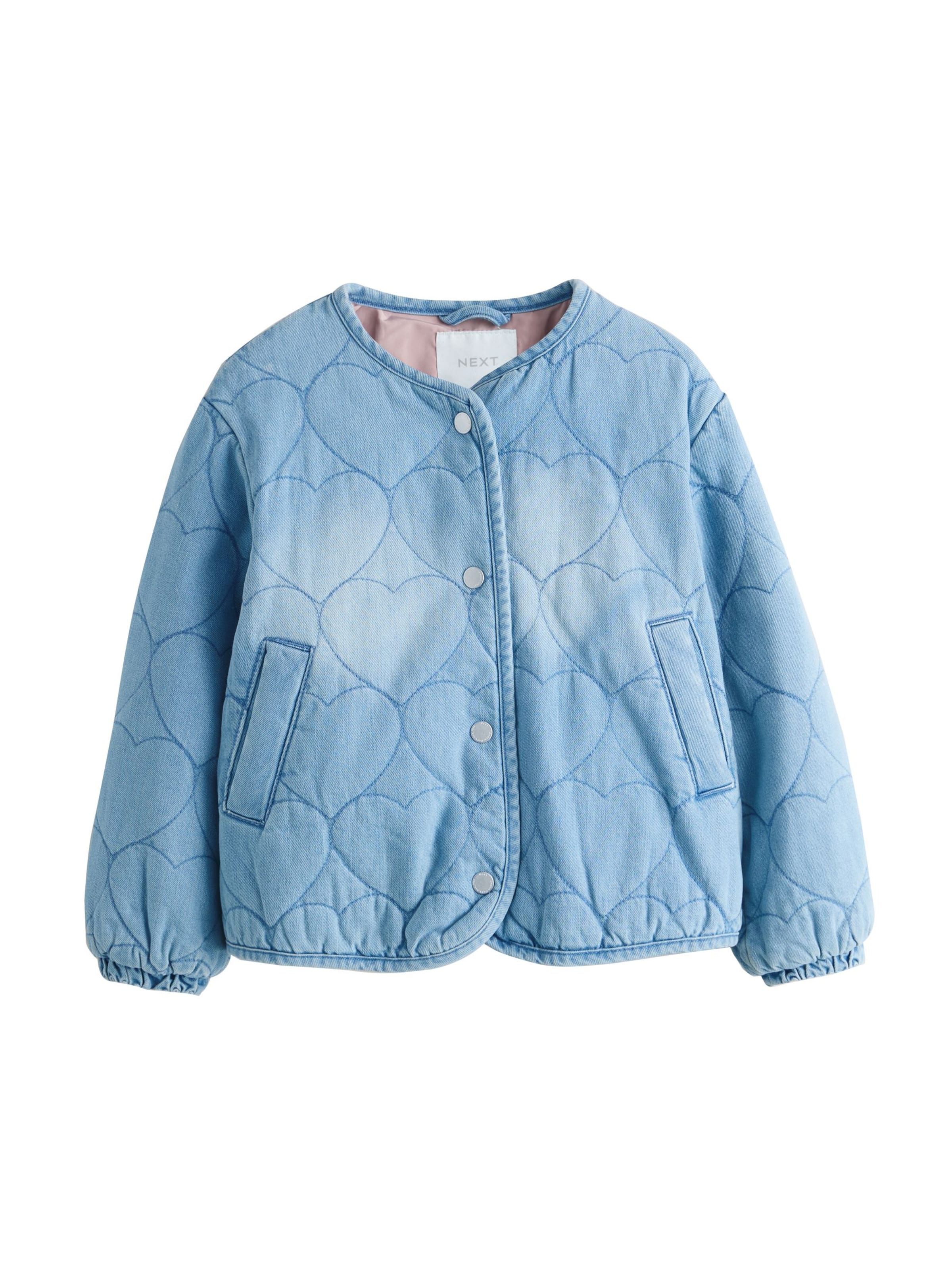 Next Демисезонная куртка в Синий: спереди