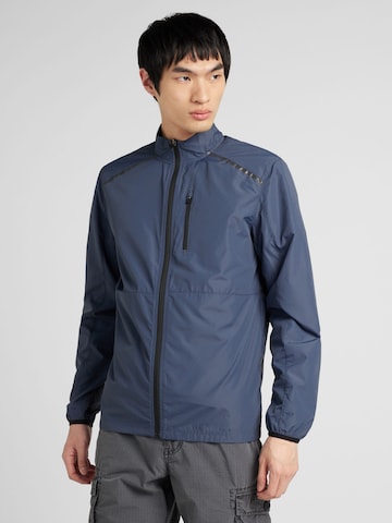 ENDURANCE Athletic Jacket 'Hugoee' in Blue: front