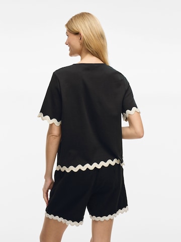 VILA Tričko 'VICalisa' - Čierna