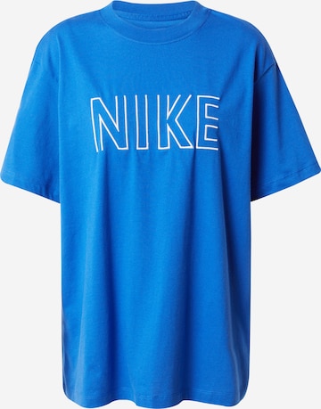 Nike Sportswear Shirt in Blue: front