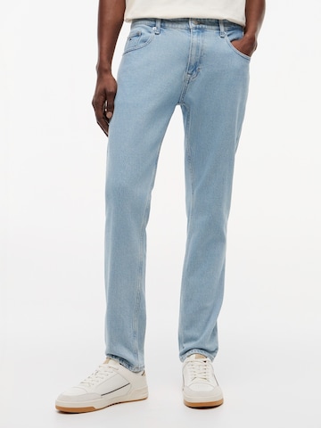 Tommy Jeans Regular Farkut 'AUSTIN' värissä sininen: etupuoli