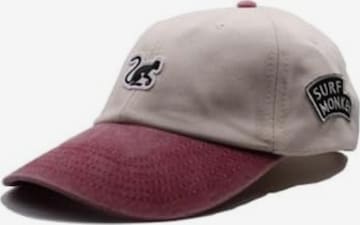 Casquette de sport Surf Monkey en rouge : devant