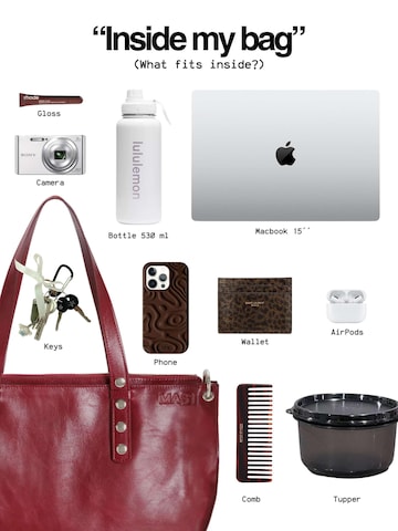MAS1 - Shopper 'ANDY BAG x DUO' en rojo